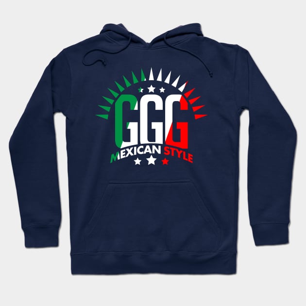 Mexican Style Boxing Hoodie by enricoalonzo